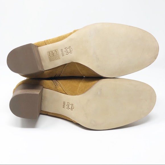 Tory Burch Sabe Suede Leather Bootie Size 10.5 - Picture 7 of 8
